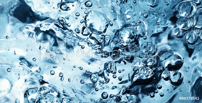 Picture of Water wave with bubbles
